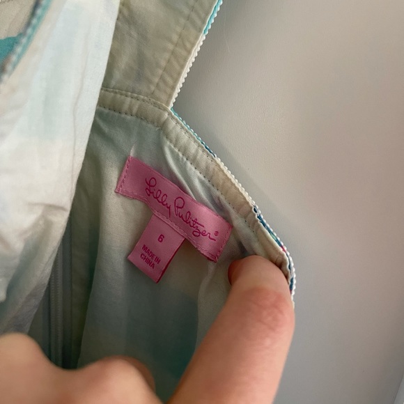 Lilly Pulitzer Cross-back Dress, size 6 - Picture 6 of 7